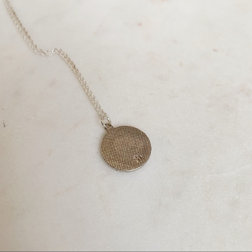 Vintage Irish Shamrock Folk Art Pendant Necklace - Picture 7 of 10